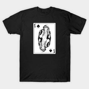 Charlie Cale Poker Face Card T-Shirt